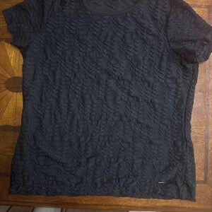 Calvin Klein dressy women’s medium adult textured business casual top